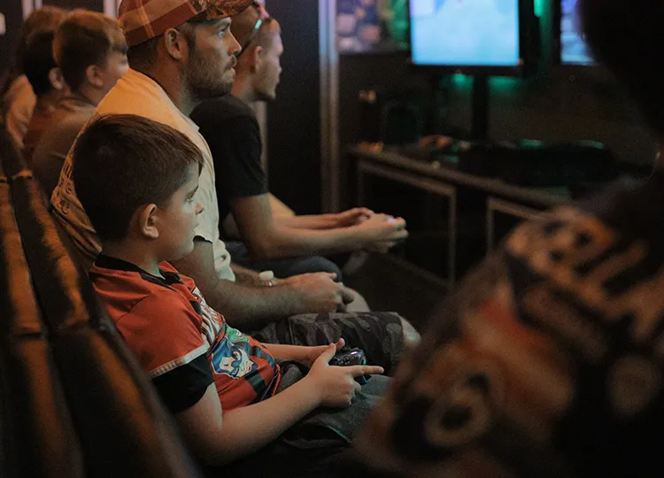 GameTruck at a private celebration