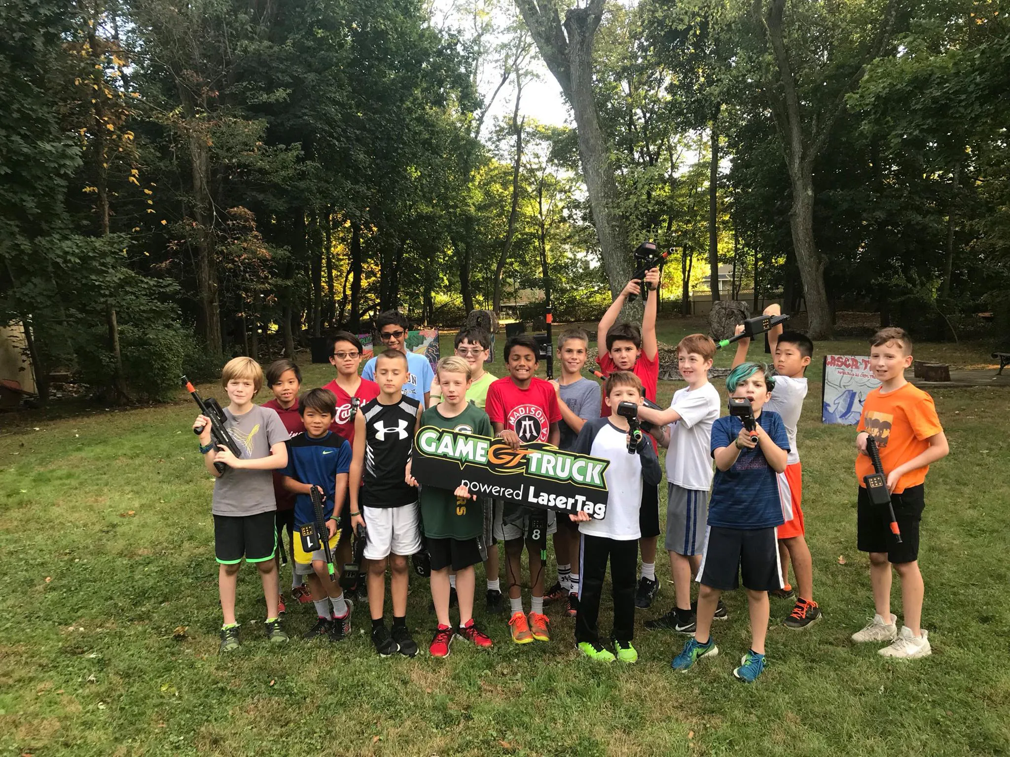 LaserTag GameTruck Birthday Party