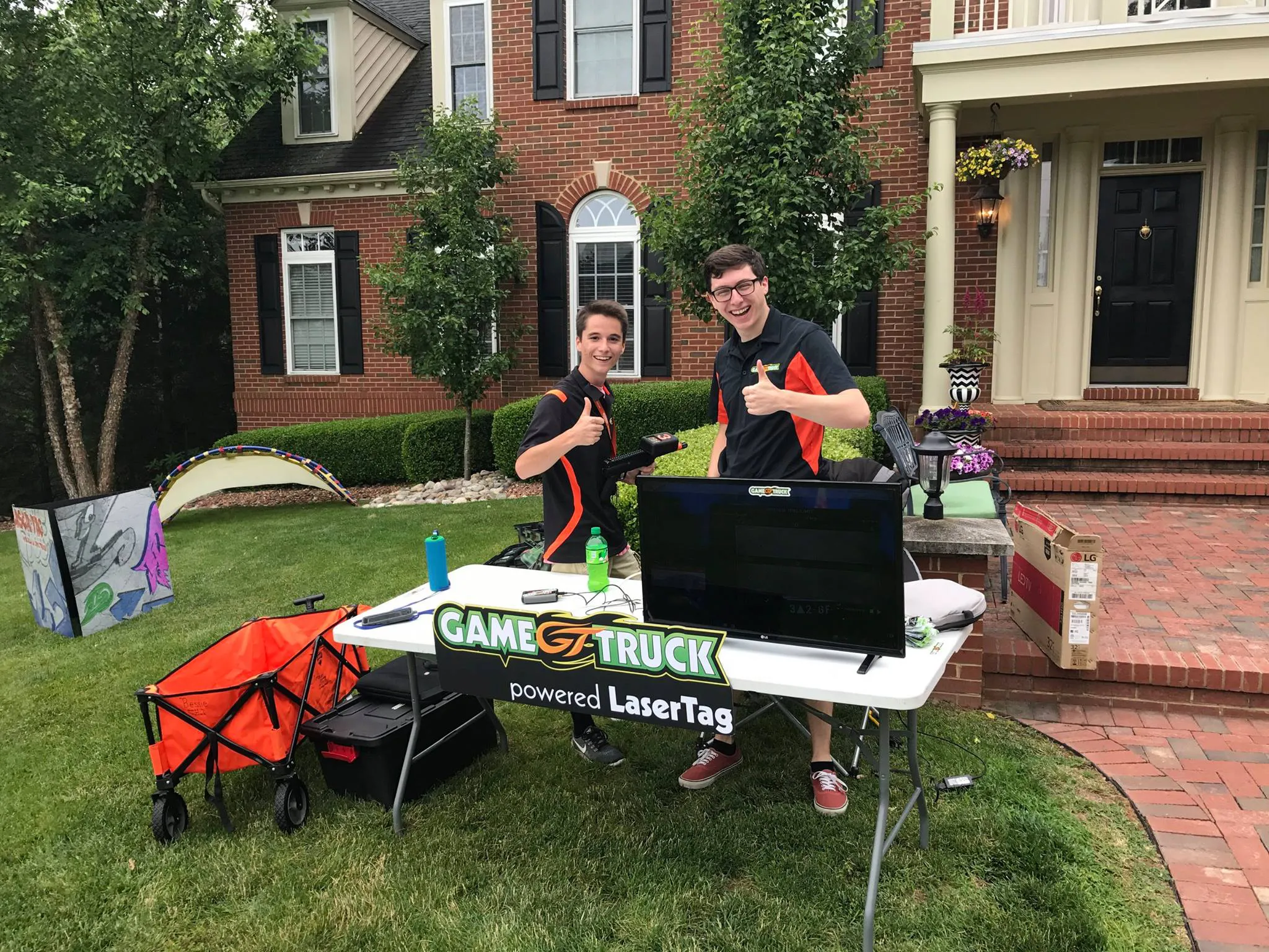 LaserTag GameTruck Birthday Party