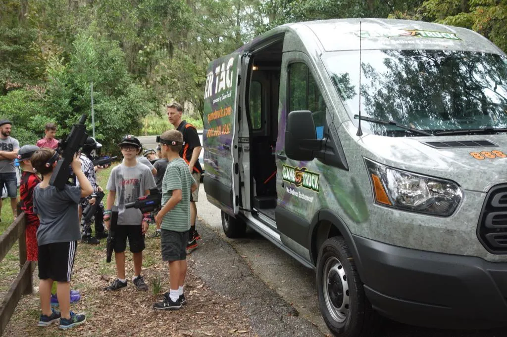 GameTruck Jacksonville Video Games, LaserTag, BubbleSoccer, and