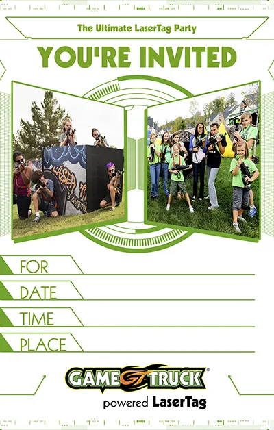 LaserTag Invite