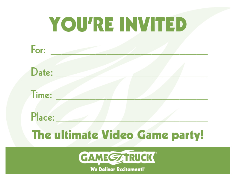 Video Game Invite
